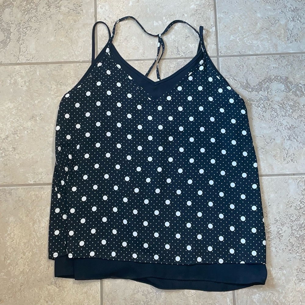blue comfortable tank top